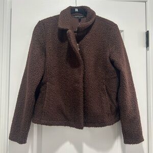 Banana Republic Chocolate Teddy Jacket